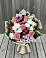 Букет цветов из: Альстромерии, Гвоздики, Розы и Хризантемы в Букачаче