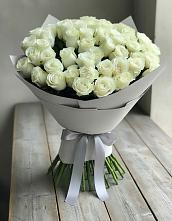 Букет 35 Белых роз в Букачаче