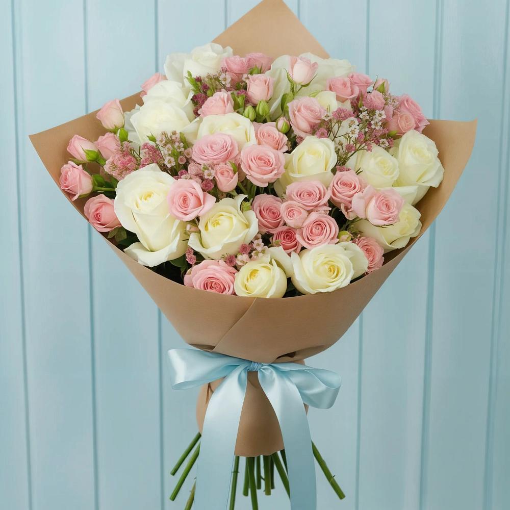 Букет цветов из: Розы в Букачаче