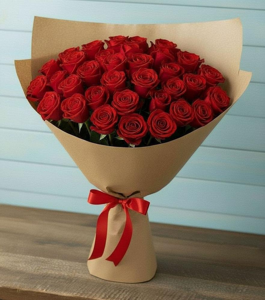 Букет Красные розы Милано в Букачаче