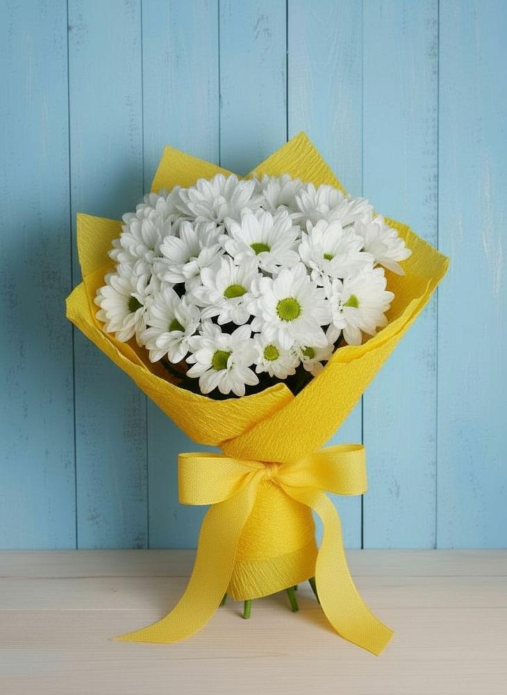 Букет цветов из: Хризантемы в Букачаче