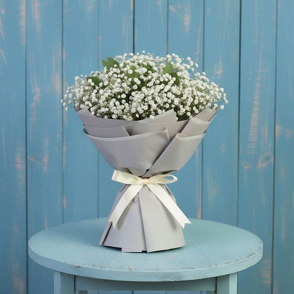 Букет цветов из: Гипсофила в Букачаче