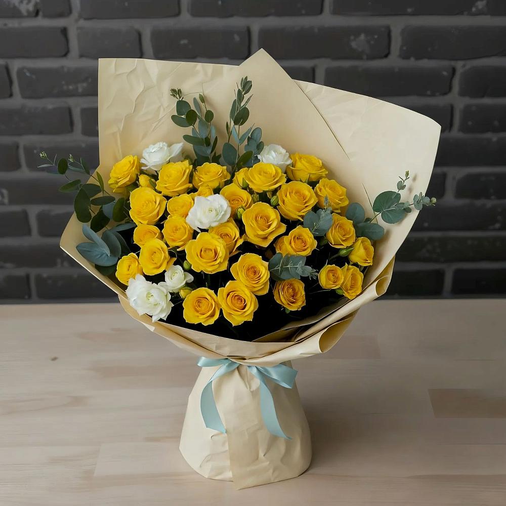 Букет цветов из: Розы в Букачаче