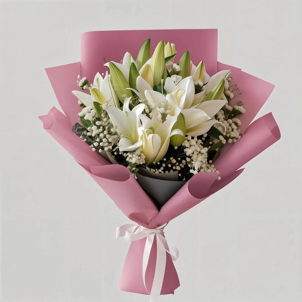 Букет цветов из: Лилии в Букачаче