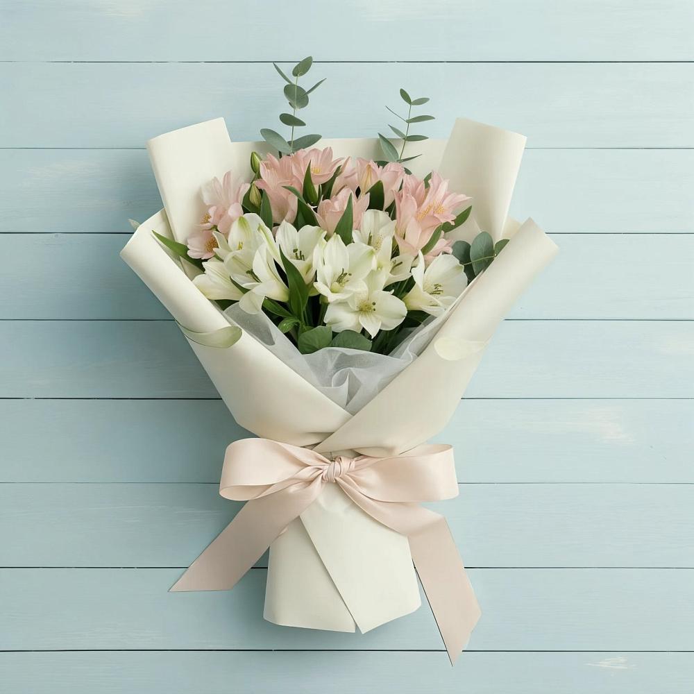 Букет цветов из: Альстромерии в Букачаче