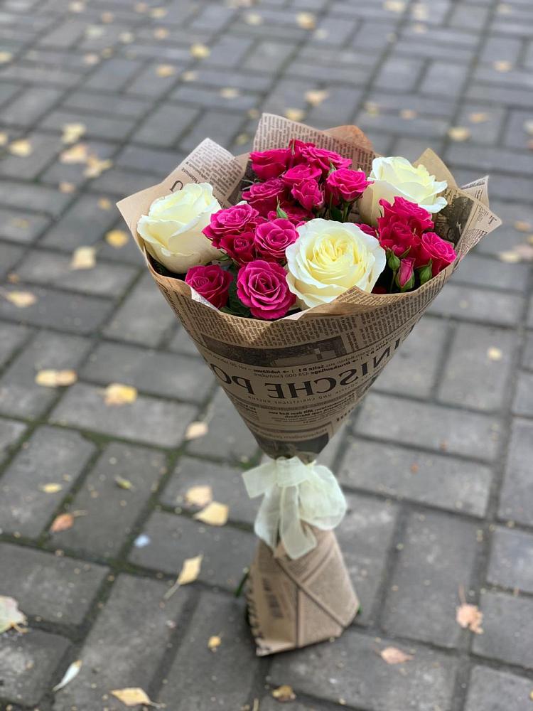 Букет цветов из: Розы в Букачаче