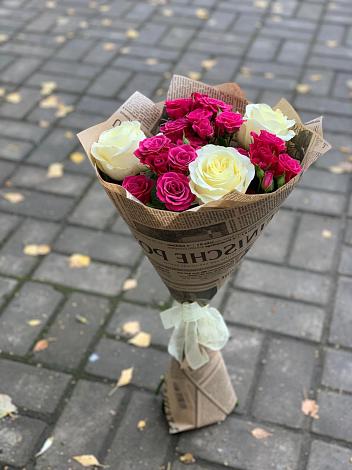 Букет цветов из: Розы в Букачаче