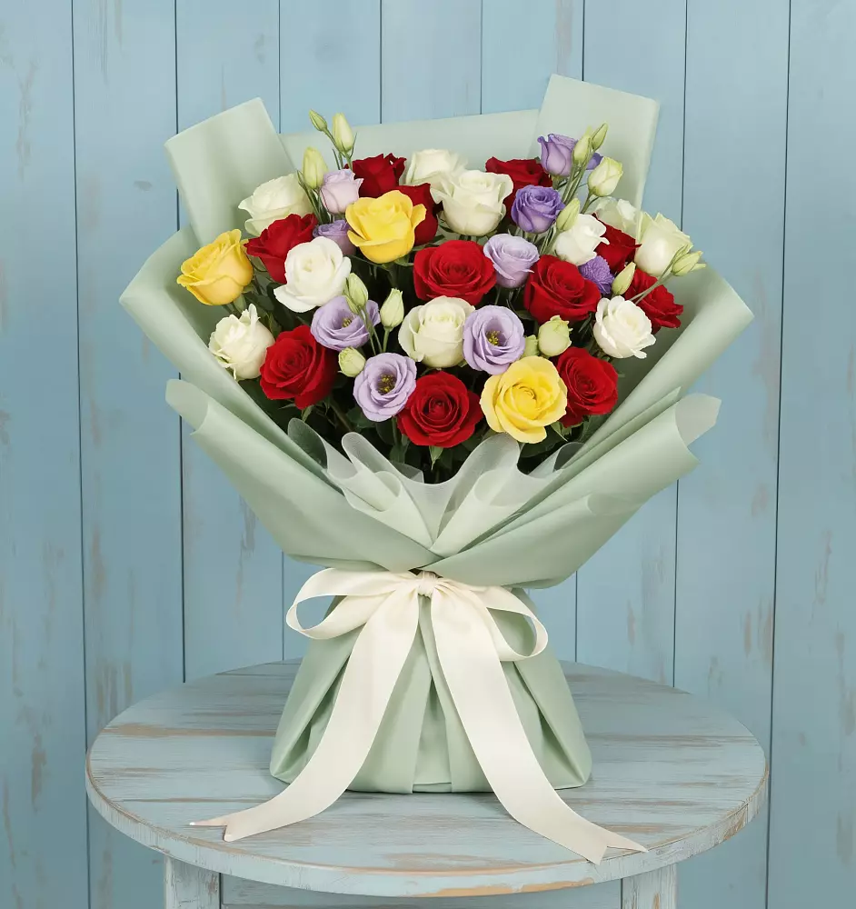 Букет цветов из: Розы в Букачаче